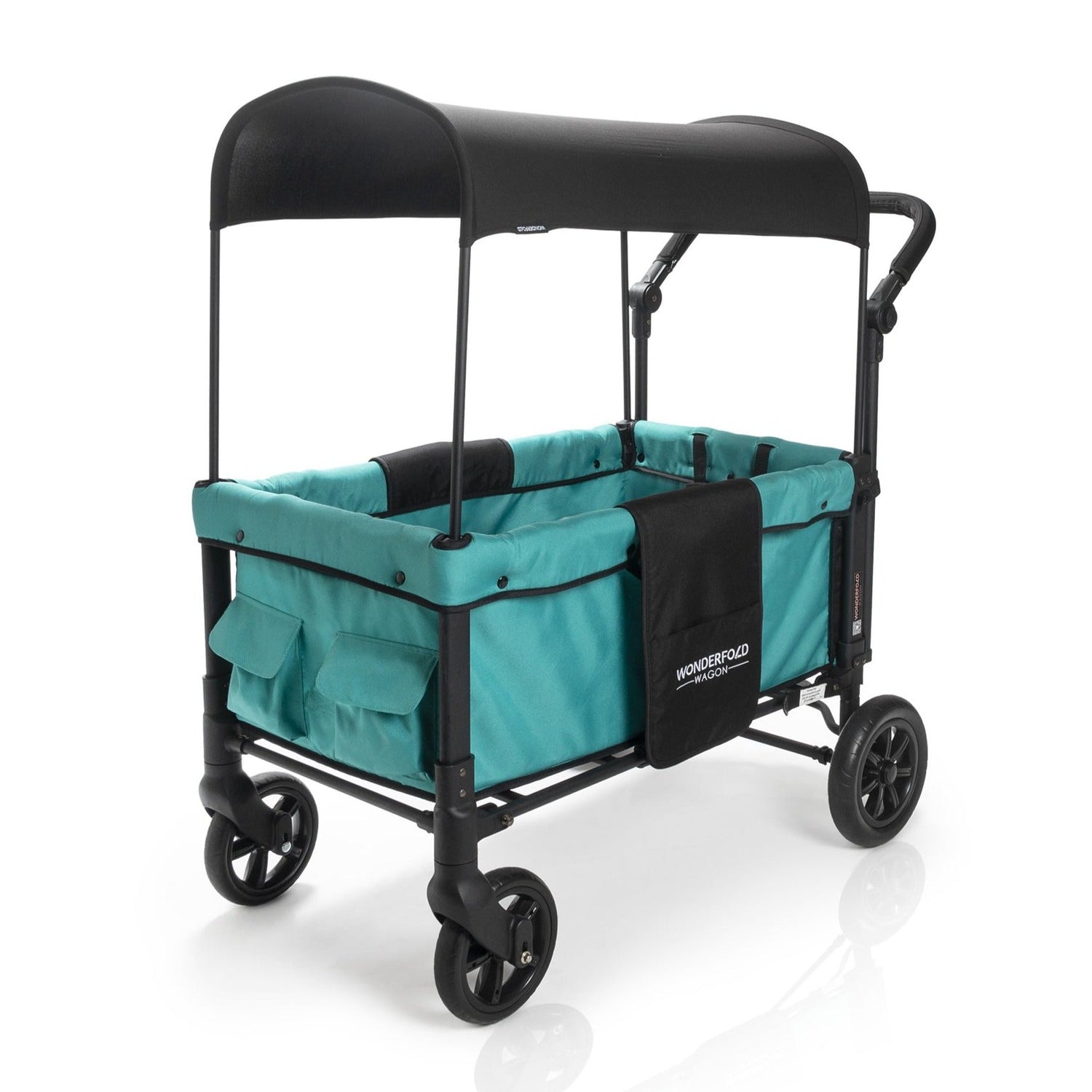 W1 Original Double Stroller Wagon (2 Seater) - Studio Image - Teal Green