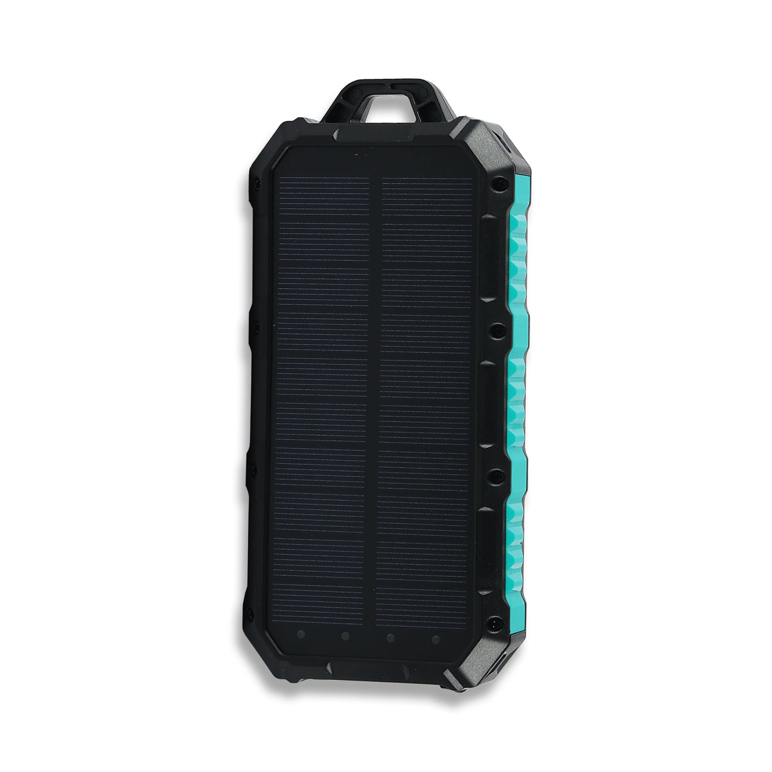 30,000mAh Solar Wireless Charger Power Bank with LED Lights + Phone Holder - Solar View