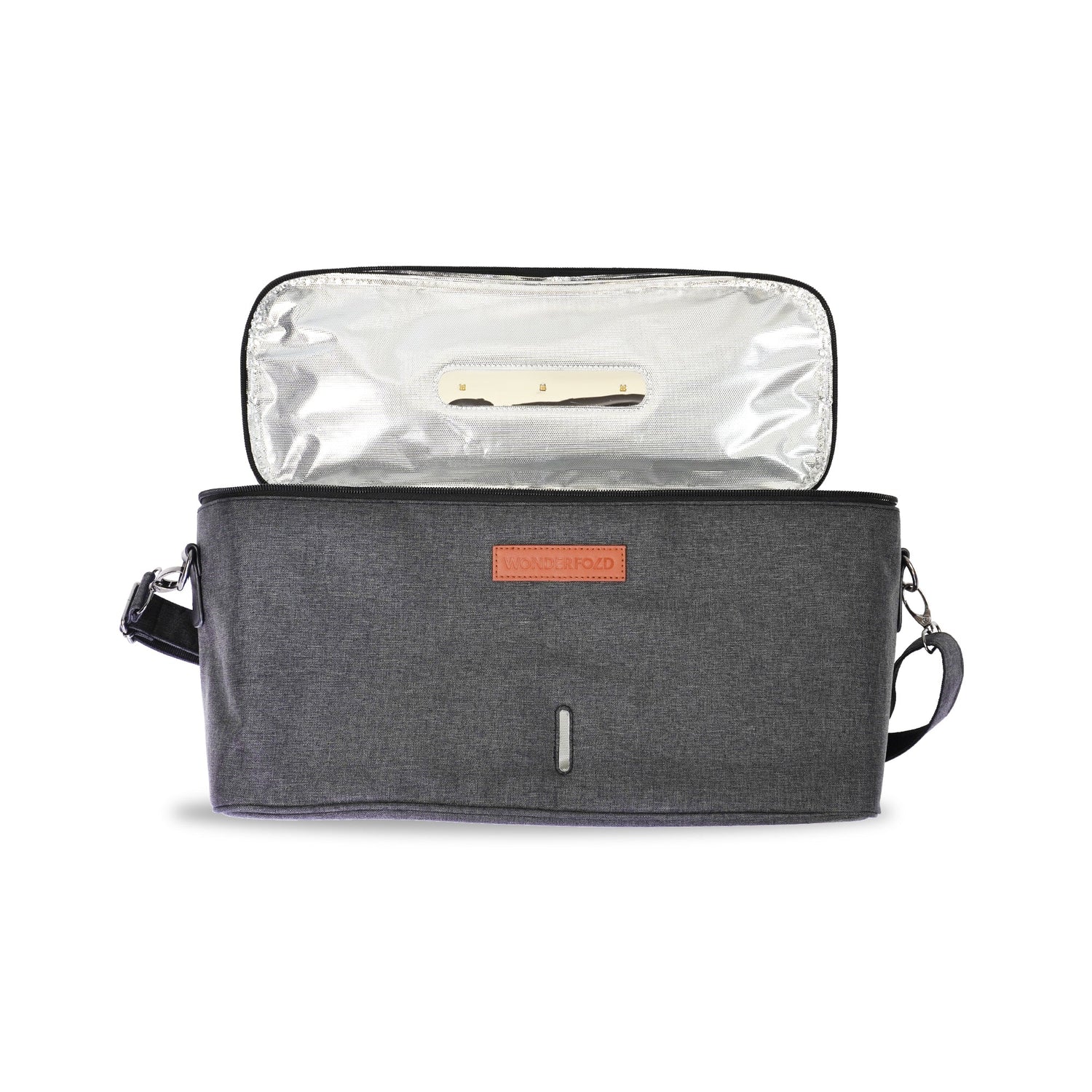 2-in-1 Cooler Bag with UV Light Sterilization - Open